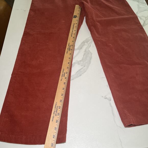 Prana Corduroy Pants Mens 38x32 (37x29) Rust Straight Leg Stretch Outdoors EUC - Picture 10 of 13